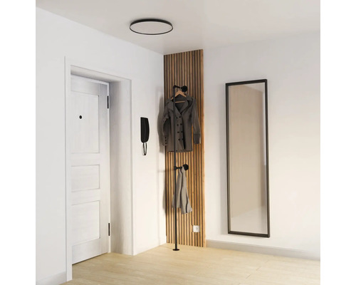 Walteco Antirutsch-Pads Rohrregalsystem Tubes Ø 83 mm + 34 mm selbstklebend schwarz 8 Stück