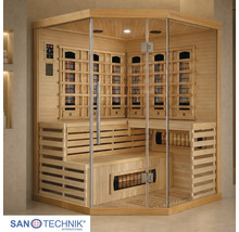 Infrarotkabine Sanotechnik Deluxe 150x150x200 cm