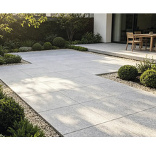 Granit Terrassenplatte grau 60 x 60 x 3 cm