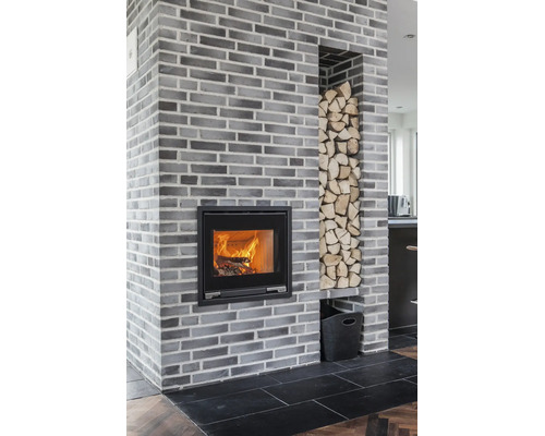 Insert de cheminée Aduro 5-1 en acier noir 7 kW