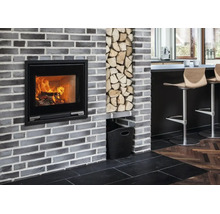 Insert de cheminée Aduro 5-1 en acier noir 7 kW