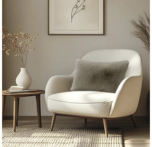 Coussin décoratif Romance choco 45x60 cm