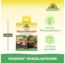 Neudorff Neudofix Wurzelaktivator für Stecklinge und Jungpflanzen in 13,6 Zentimeter hoher Verpackung für schnelles Wurzelwachstum.