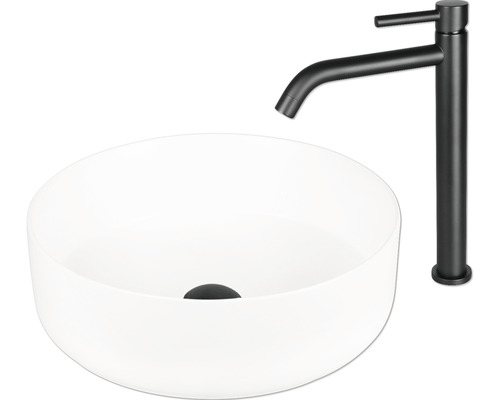 Lavabo et robinet pour la salle de bain