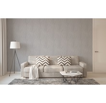 Vliestapete 37553-4 New Elegance Farn grau