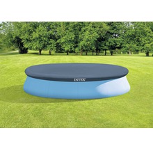 Poolabdeckplane INTEX Ø 396 cm blau