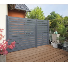 Teilelement Vitus 90 x 180 cm anthrazit