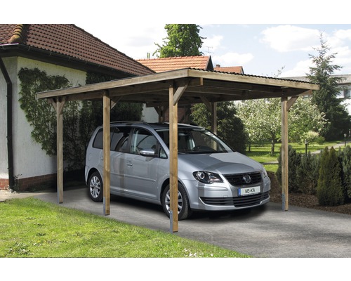 Einzelcarport weka 606 Gr. 1 300 x 500 cm kesseldruckimprägniert