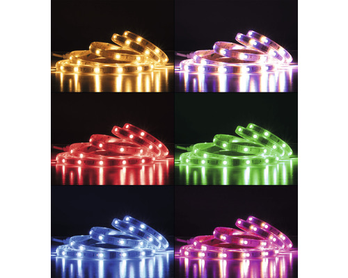 Bandes LED de différentes couleurs