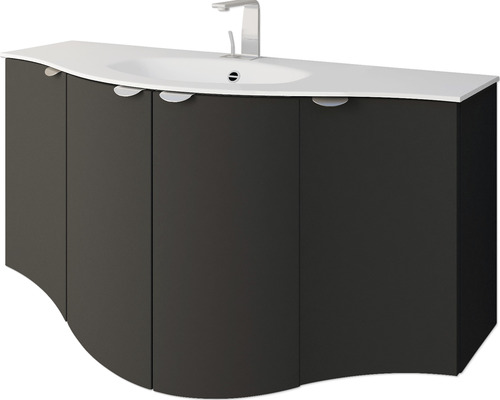 Meuble sous-lavabo avec lavabo et robinet