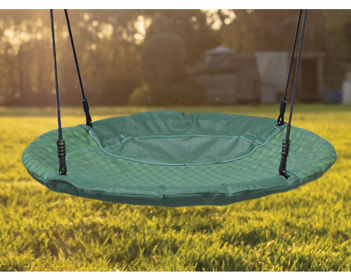 Balancoire ronde avec cordes pour le jardin