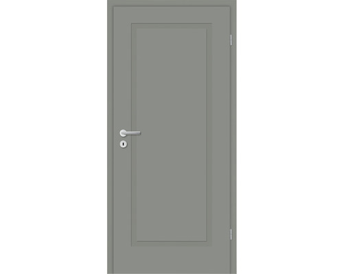 Porte de chambre Pertura Mila 01 peinture gris noble 61x198,5 cm à droite