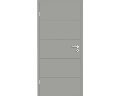 Porte d'intérieur Pertura Perla 05 laque gris noble 86x198,5 cm gauche Porte d'intérieur Pertura Perla 05 laque gris noble 86x198,5 cm gauche
