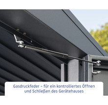 Türfeststeller Hörmann EcoStar mit Gasdruckfeder