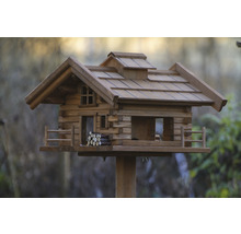 Nichoir en bois style chalet