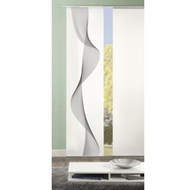 Panneau japonais Coliba gris 60x245 cm