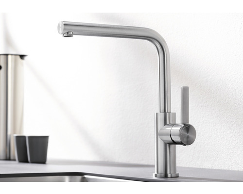 Robinet de cuisine en acier inoxydable