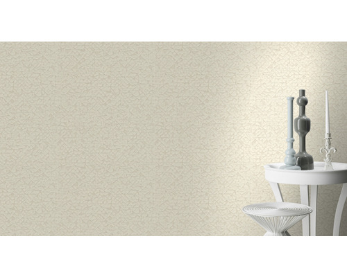 Dekorative Tapete mit geometrischem Muster im Innenraum