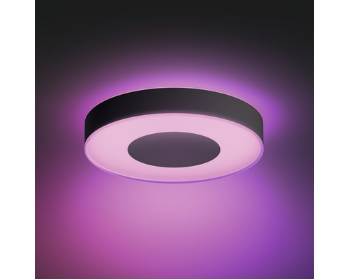 Plafonnier rond avec éclairage indirect