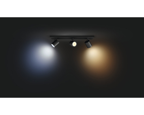 Plafonnier avec trois spots pour éclairage intérieur