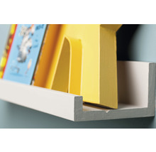 Étagère murale avec livres pour enfants et lettre décorative