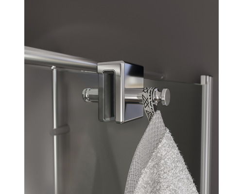 Handtuchhalter zur Wandmontage mit Handtuch