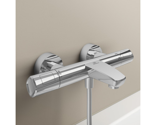 Robinet de douche apparent avec thermostat en métal