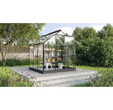 Serre Vitavia Triton 3800 verre de sécurité 3 mm 198 x 193 cm noir