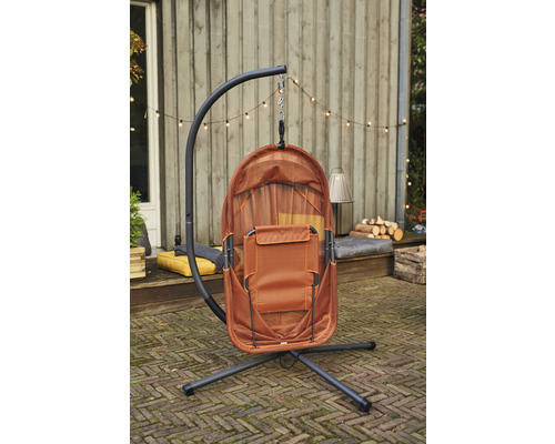 Fauteuil suspendu avec cadre pour l''extérieur