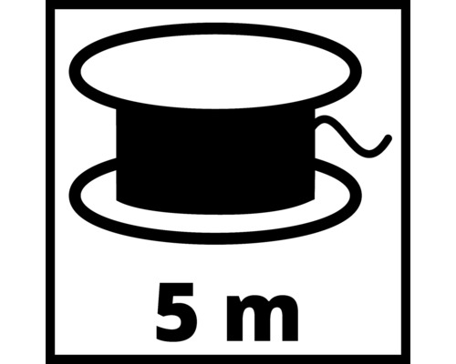 Symbole pour 5 mètres de longueur