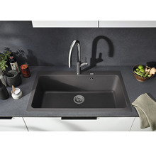Blanco NAYA XL 9 Spüle BxT 860x510 mm Silgranit schwarz 525947
