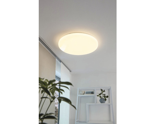 LED Deckenleuchte Farica 18 W 1650 lm 3000 K warmweiss Metall Kunststoff Ø 31 cm