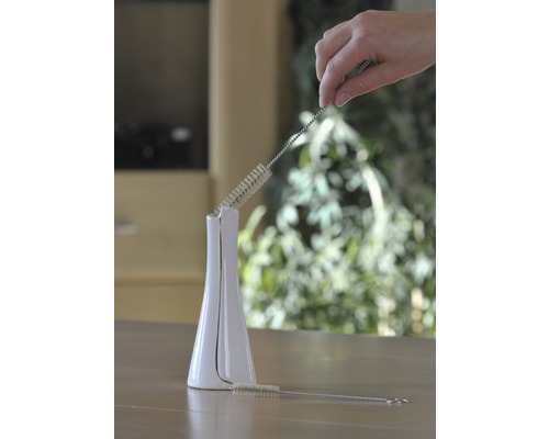 Jeu de goupillons avec support d''égouttage