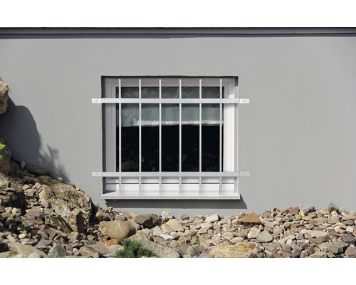 Fenêtre avec barreaux de protection anti-effraction