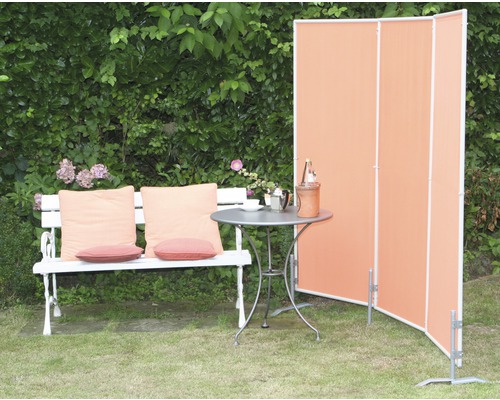 Balkonsichtschutz Paravent 1-Teilig 1,7 x 2,1 m, aus wasser- und windabweisenden PES, terracotta Balkonsichtschutz Paravent 1-Teilig 1,7 x 2,1 m, aus wasser- und windabweisenden PES, terracotta