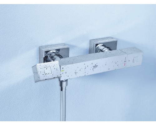 Grohe Logo Thermostatbatterie für die Dusche mit Brauseschlauch