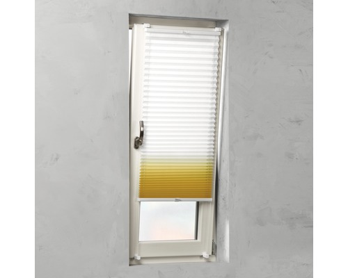 Plissee am Fenster zur Lichtregulierung