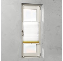 Fenster mit Plissee zum Sonnenschutz