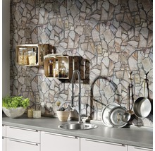 Papier peint intissé 9273-16 Best of Wood'n Stone pierre marron