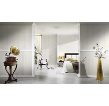 Vliestapete 34147-1 Hermitage Streifen Stil pearl