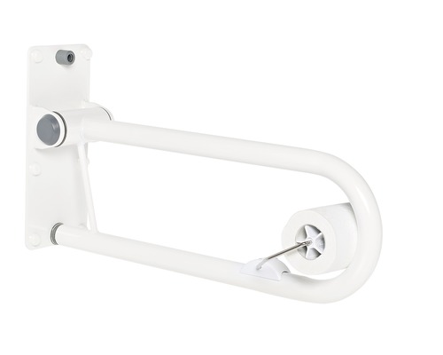 Distributeur de papier toilette avec bras pivotant pour montage mural