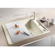 Blanco AXIA III 45 S Spüle BxT 780x510 mm Silgranit weiss inkl. Glasschneidbrett 523187