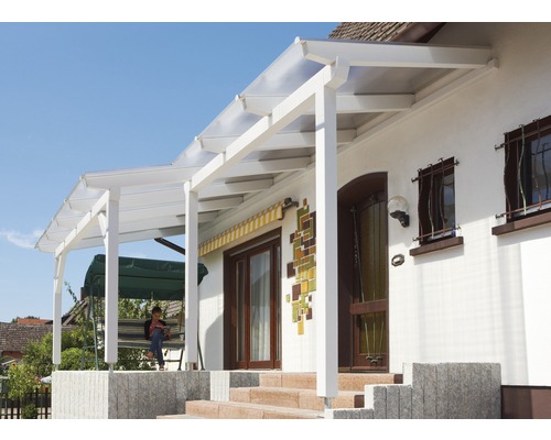 Toit de terrasse en bois sur une maison d''habitation