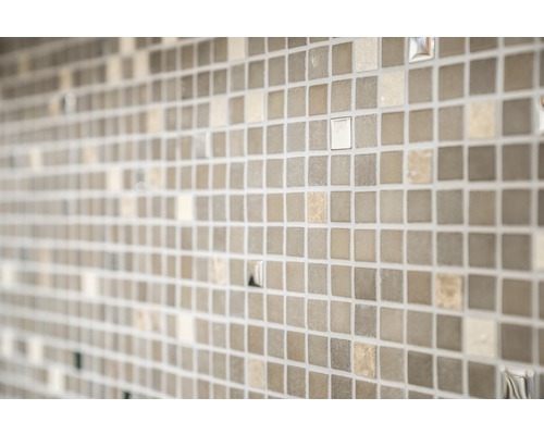 Carrelage mural avec motif de mosaïque carrée