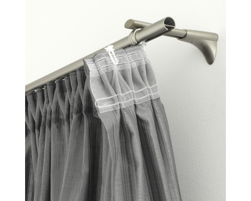 Tringle à rideaux avec rideau
