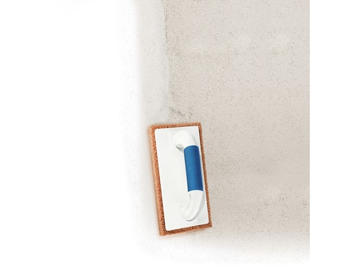 Taloche éponge avec poignée pour le plâtrage