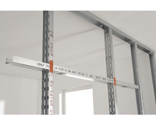 Sous-construction de profilés Knauf pour construction sèche