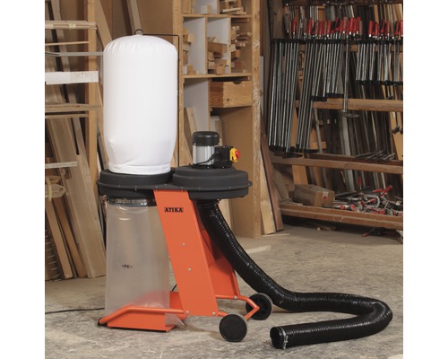 Système d''aspiration de poussière Atika avec filtre et tuyau d''aspiration