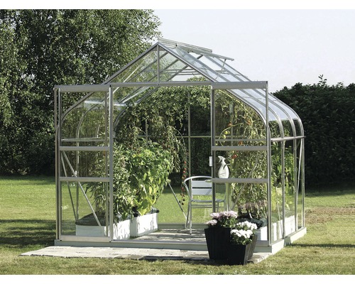 Serre Vitavia Diana 5000 verre de sécurité trempé 3 mm 264x195 cm aluminium