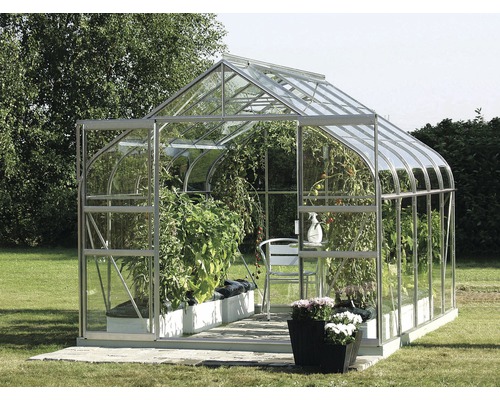 Serre Vitavia Diana 8300 verre de sécurité trempé 3 mm 264x321 cm aluminium